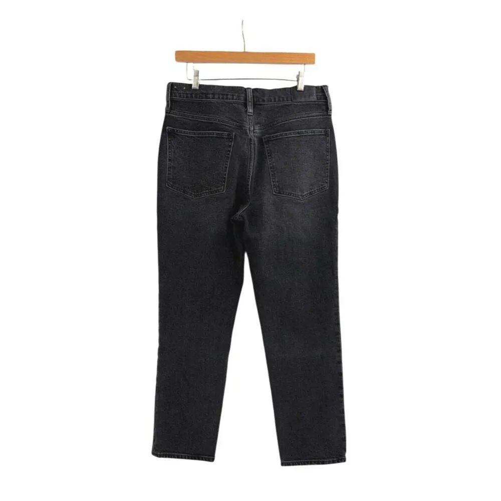 Madewell The Perfect Vintage Jeans Black High Rise Womens Size 30 Stretch Denim - Picture 2 of 11